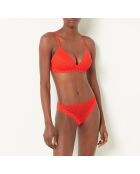 Oranje string met diamanten