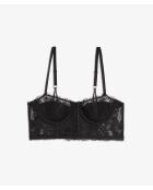 Sujetador Audacieuse negro con aros