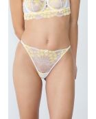 Suntuoso tanga amarillo pálido