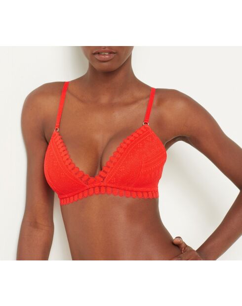 Soutien-gorge sans armatures Diamant orange