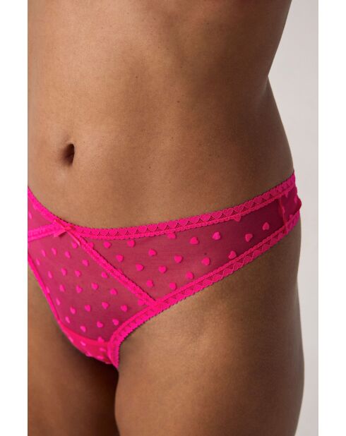 Frisson S25 fuchsiafarbener Tanga