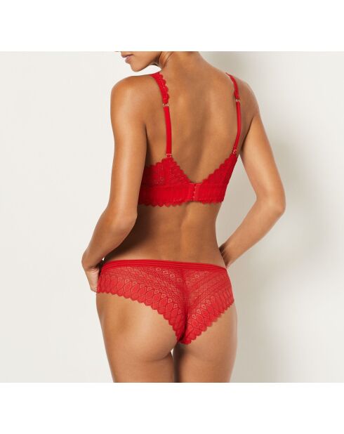 Bügel-BH Nr. 8 Rote Gravur