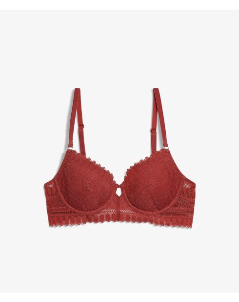 Sujetador con aros n°4 Diamant terracotta