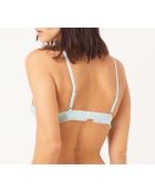 Soutien-gorge sans armatures n°8 Rythme bleu ciel