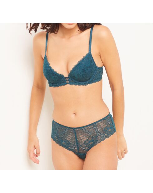 Nr. 2 Aventure grüner Push-up-BH mit Bügel