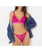 BH ohne Bügel mit abnehmbarem Polster Nr. 8 Idole Orchidée