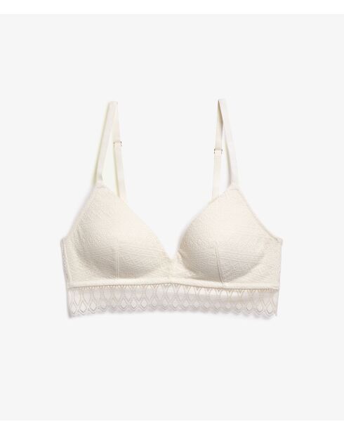 Soutien-gorge sans armatures Gravure perle