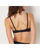 Cosy Wireless zwarte beha met beugel