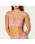 Puderrosa BH ohne Bügel Aria
