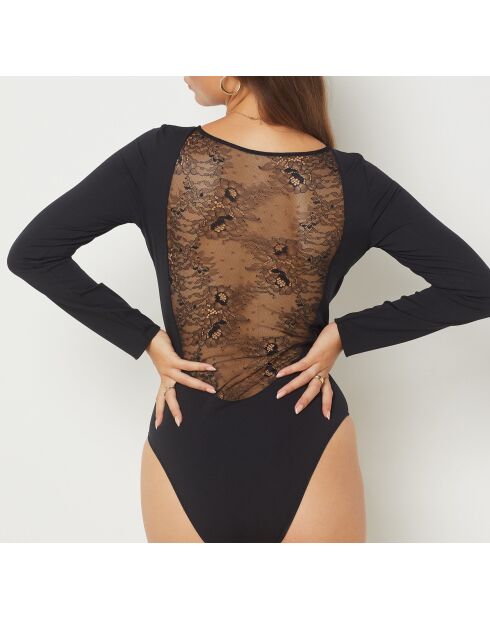 Body intero nero senza ferretto Renversante