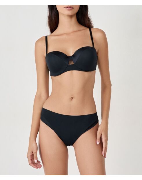 Pure Eclat zwarte string