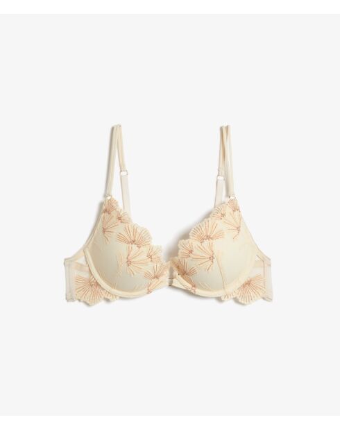 Push-up bh met beugel Palmes Perle