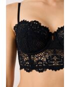 No. 9 Success zwarte beha met beugel