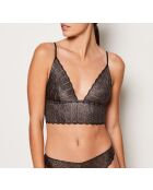 Illusions Bügel-BH aus Kupfer