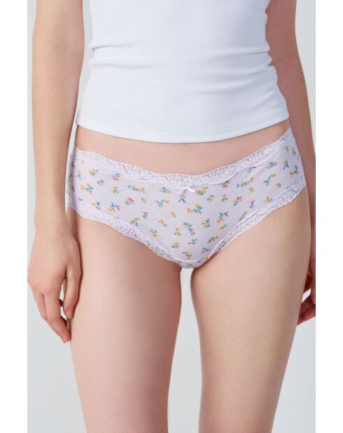 Shorty Chouchou mauve