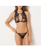 Tanga negra Rendez Vous