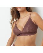 BH zonder beugel met uitneembaar kussentje nr. 8 Idole chocolate
