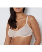 Bügel-BH aus reinem Mesh-Leinen