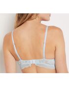 Cosy Wireless blauwe push-up bh zonder beugel