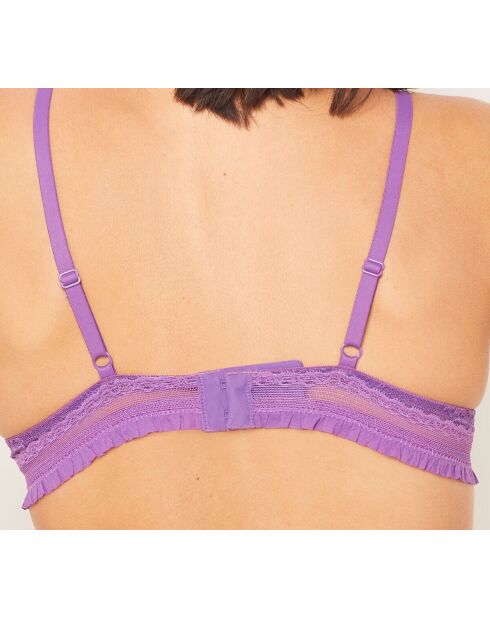 Soutien-gorge push-up avec armatures n°2 Rythme violet