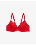 Soutien-gorge Minimizer avec armatures Gravure rouge