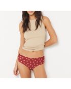 Shorty Comfort Print rood