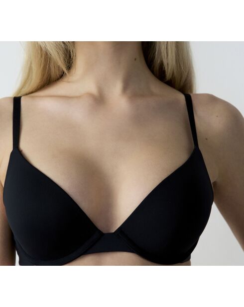 Pure Fit zwarte push-up bh met beugel