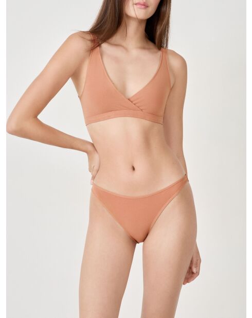 Slipje van 360 katoen, poederroze