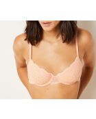 Soutien-gorge avec armatures n°4 Idole abricot