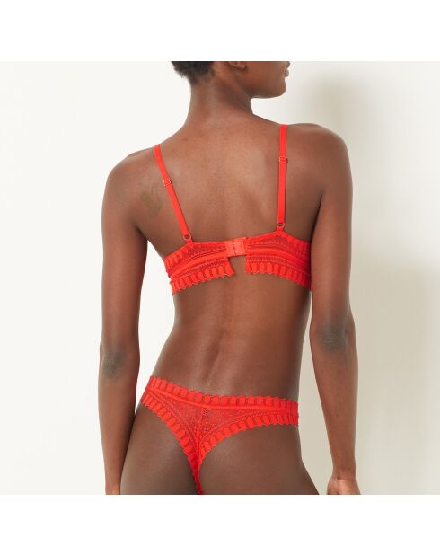 Soutien-gorge avec armatures n°4 Diamant orange