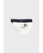 Lot de 3 culottes Jackie Snoopy bleu ciel