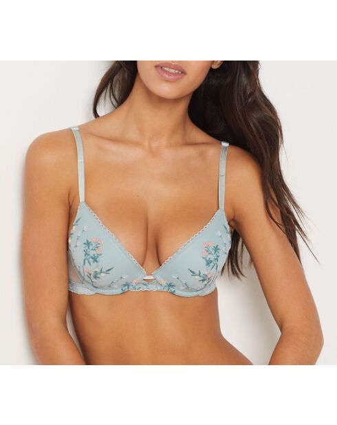 Push-up bh met beugel Jardin bleu lagoon