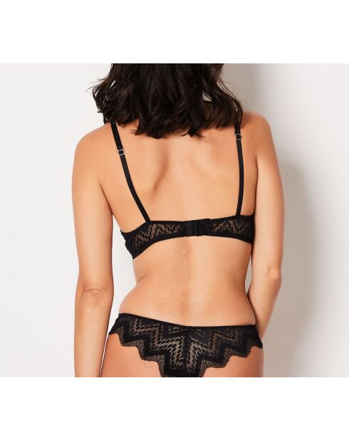 #7 Reggiseno nero con ferretto Drama