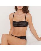 Soutien-gorge sans armatures Gravure noir