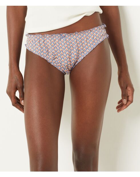 Set de 3 braguitas Bina Wash Blue albaricoque