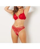 Roter Bügel-BH Nr. 5 Conquise