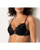 Palmes zwarte push-up bh met beugel