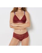 Sujetador sin aros Chroma terracota