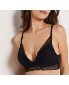 No.2 Cosy Wireless schwarzer Push-up-BH ohne Bügel
