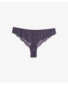 Antracietkleurige string van idole