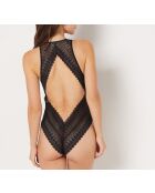 Einteiliger Body ohne Rahmen Schwarze Gravur