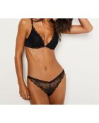 Exclusieve zwarte push-up bh met beugel