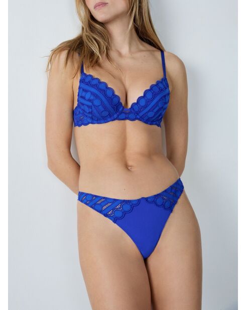 Indigo Playful Tanga