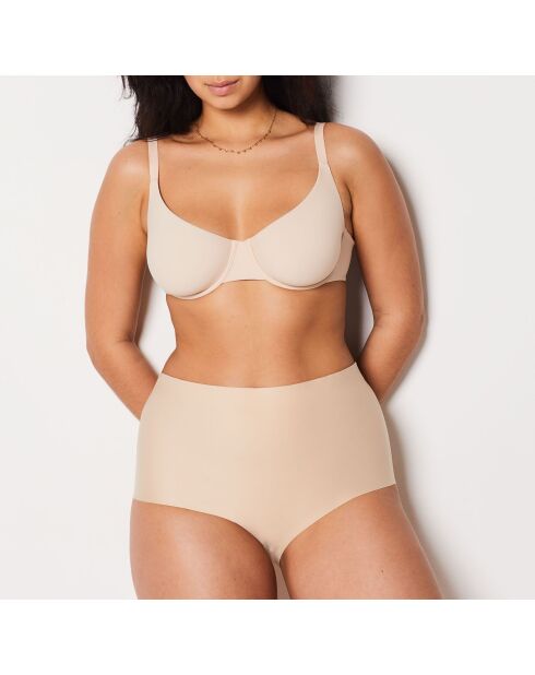 Deep V Back Control Leinenhose