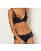 #3 Legende schwarzer Push-up-BH mit Bügel