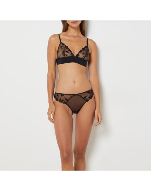 Soutien-gorge sans armatures n°8 Tendresse noir