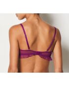 Sujetador con aros n°9 Poesie cassis