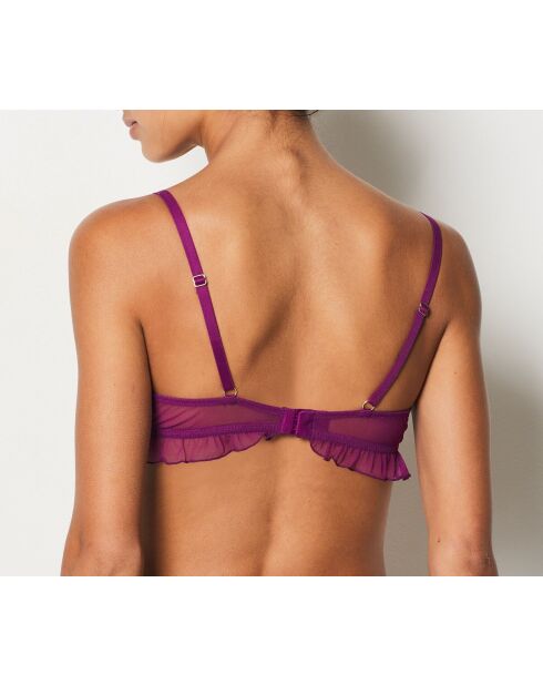 Sujetador con aros n°9 Poesie cassis