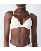 Pure Fit ecru push-up bh met beugel
