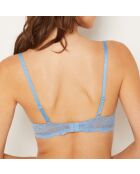 Idole blauwe push-up bh met beugel nr. 2